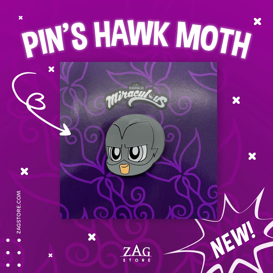 Hawk Moth Chibi Pin - Image 5