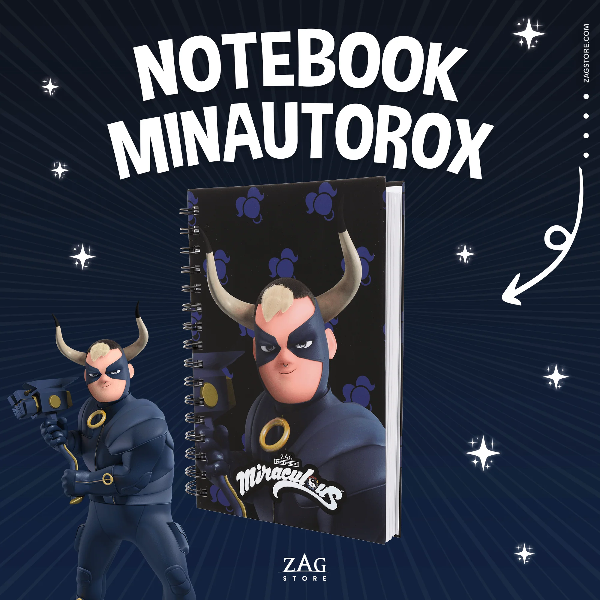 Super Heroes Notebook Minotaurox - Image 6