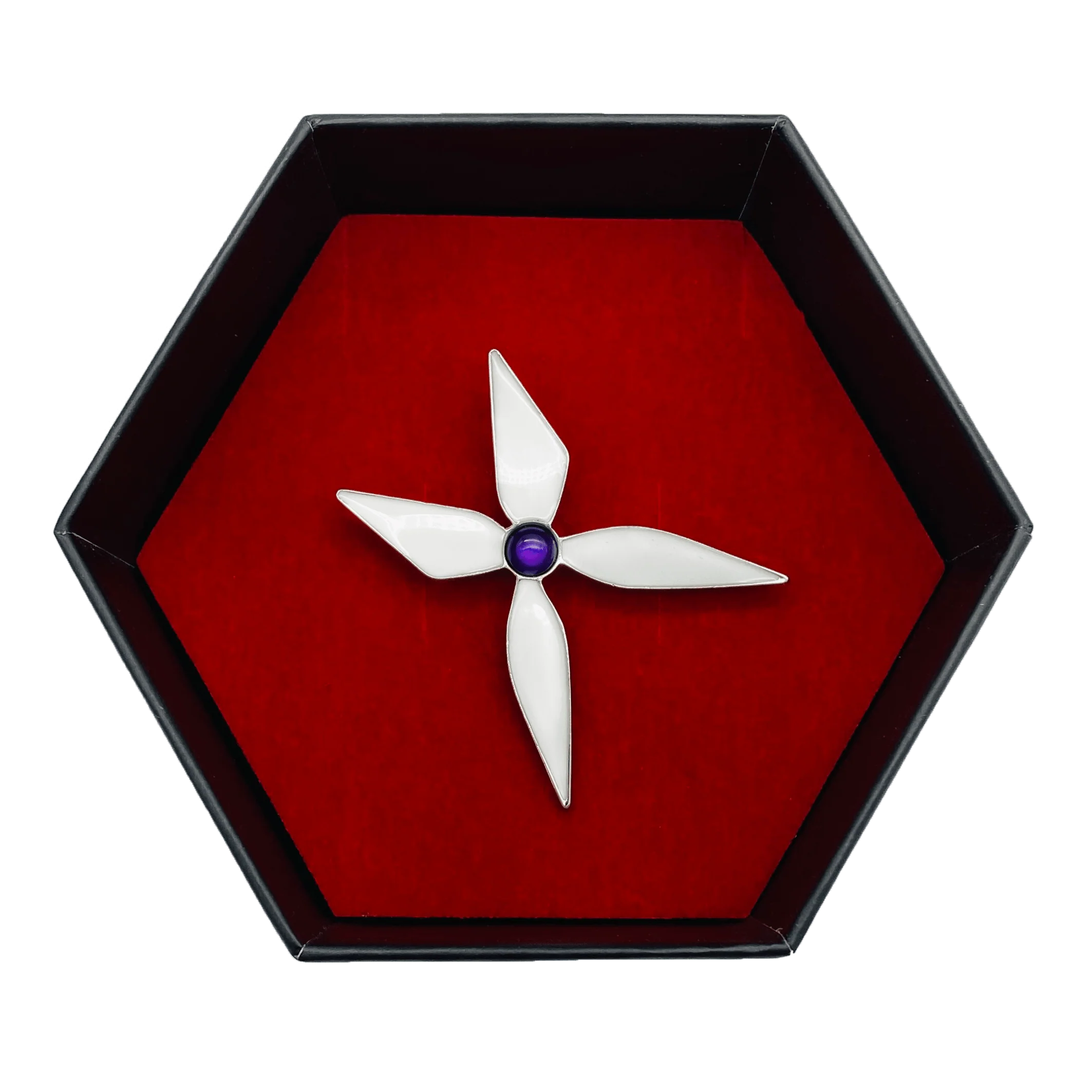 Miraculous Hawk Moth Brooch - Image 4