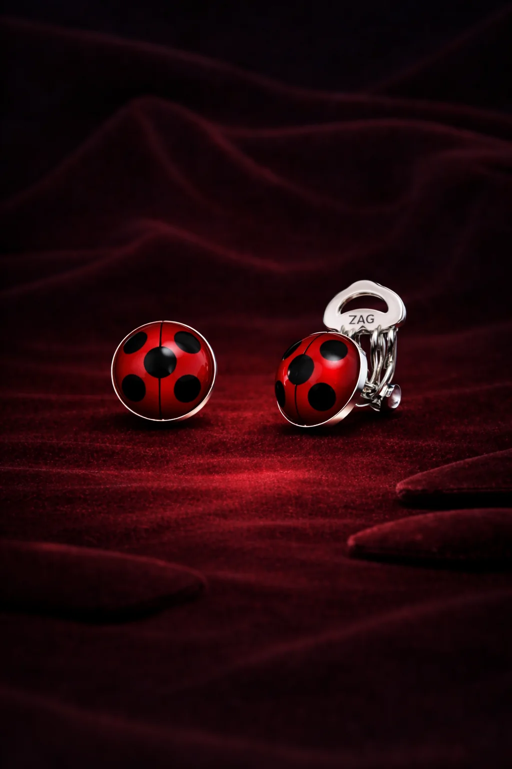 Miraculous Ladybug Earrings (CLIP-ON)