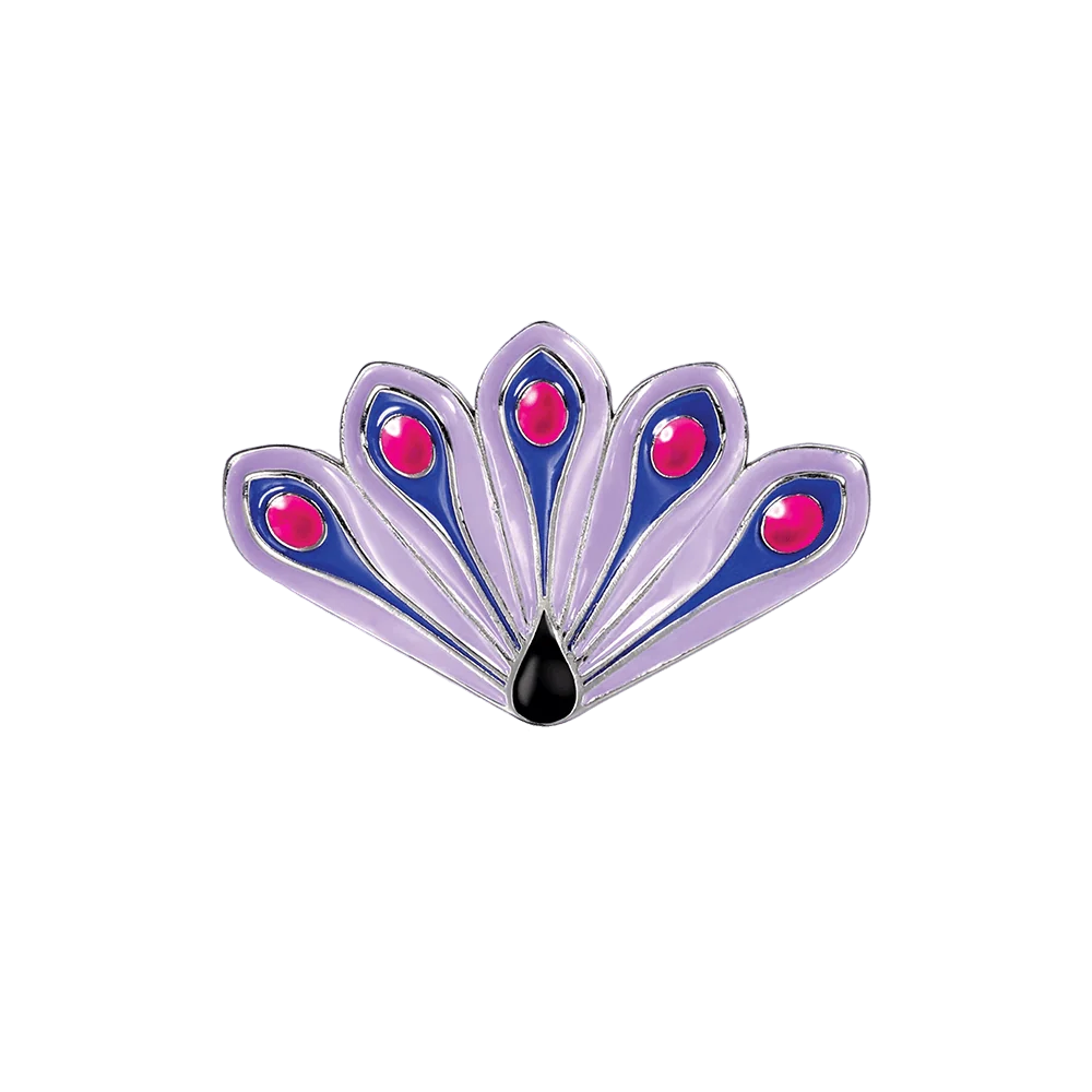 Miraculous Peacock Charged Brooch - Image 4