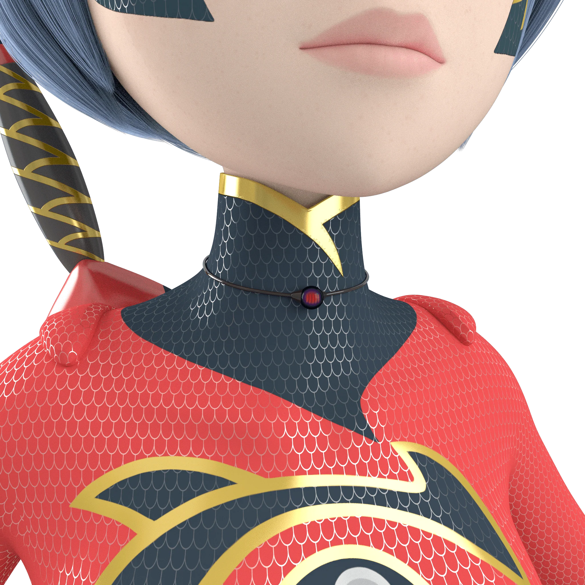 Miraculous Ryuko Dragon Necklace - Image 5