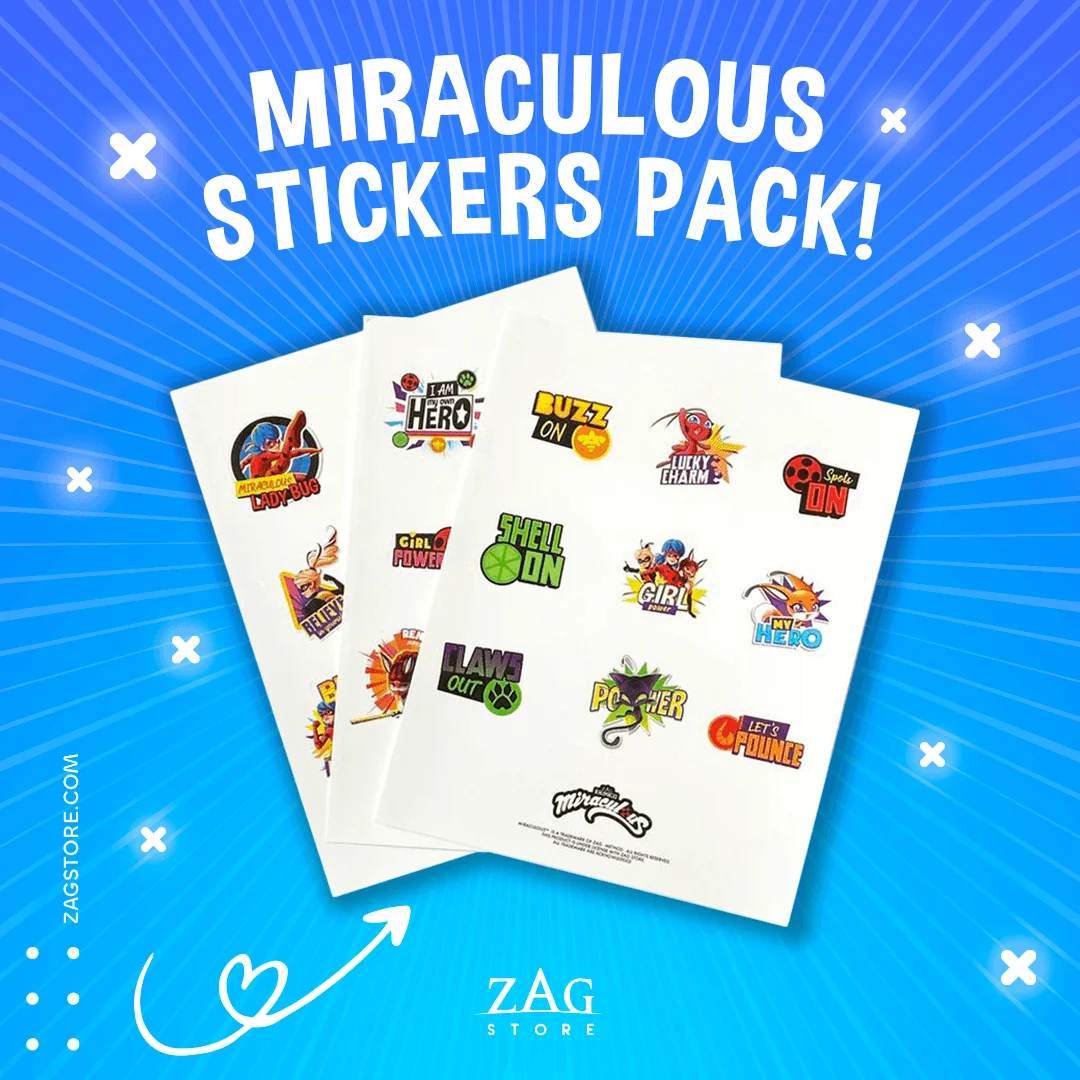 Miraculous Stickers Pack - Image 3