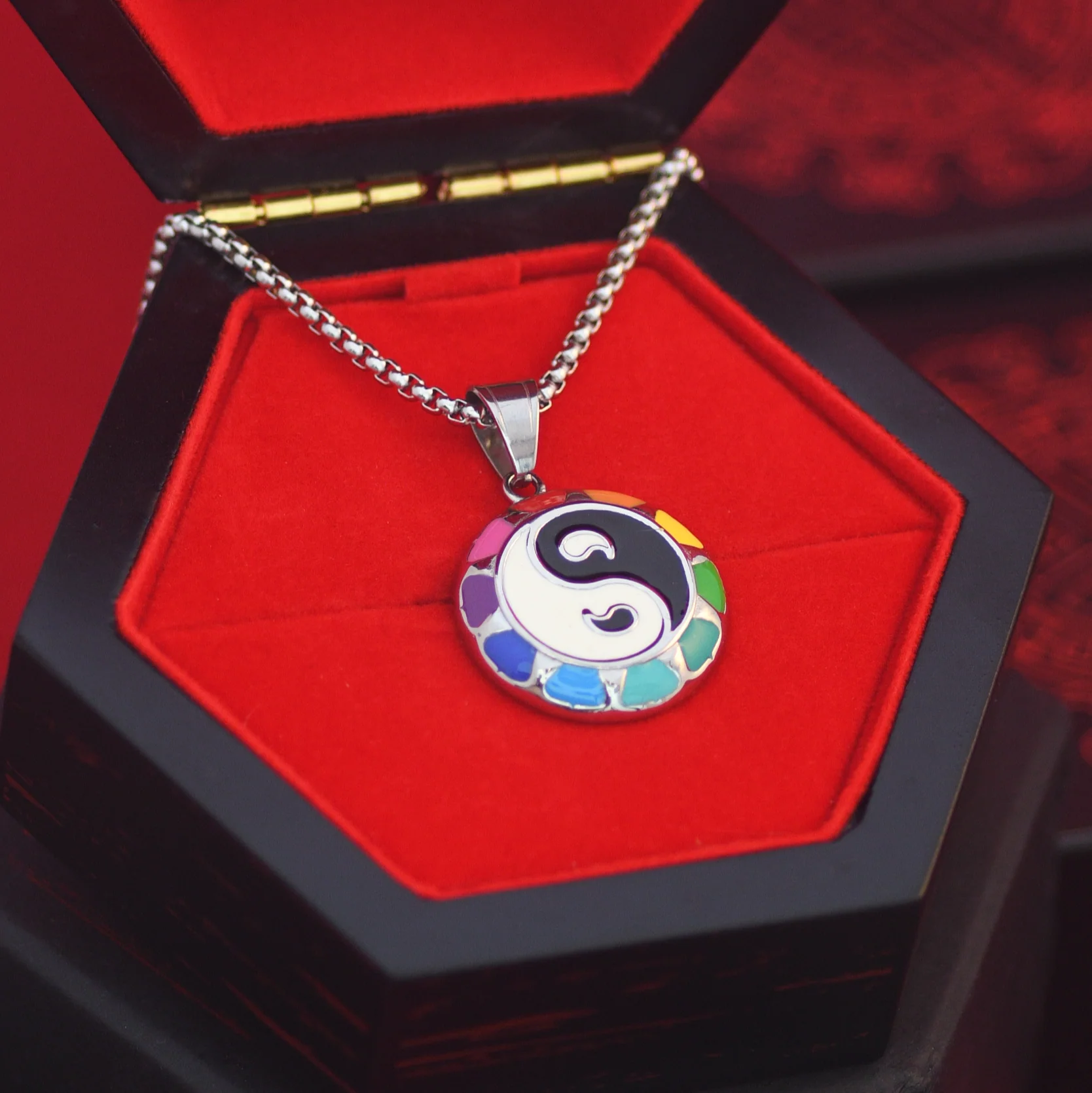 Miraculous Yin Yang necklace - Image 3